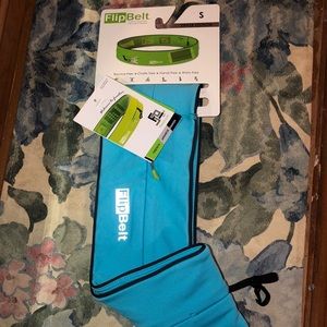 Turquoise Flip Belt - small